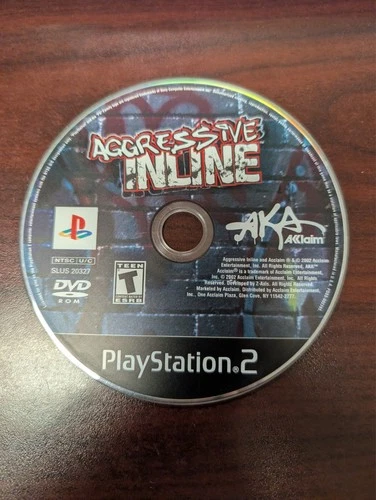 Aggressive Inline (PlayStation 2 PS2) NO TRACKING - DISC ONLY 3993