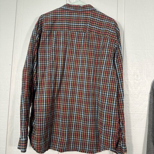 Columbia Men’s Plaid Long Sleeve Button Down Flannel Shirt Size XL EUC - Picture 6 of 7