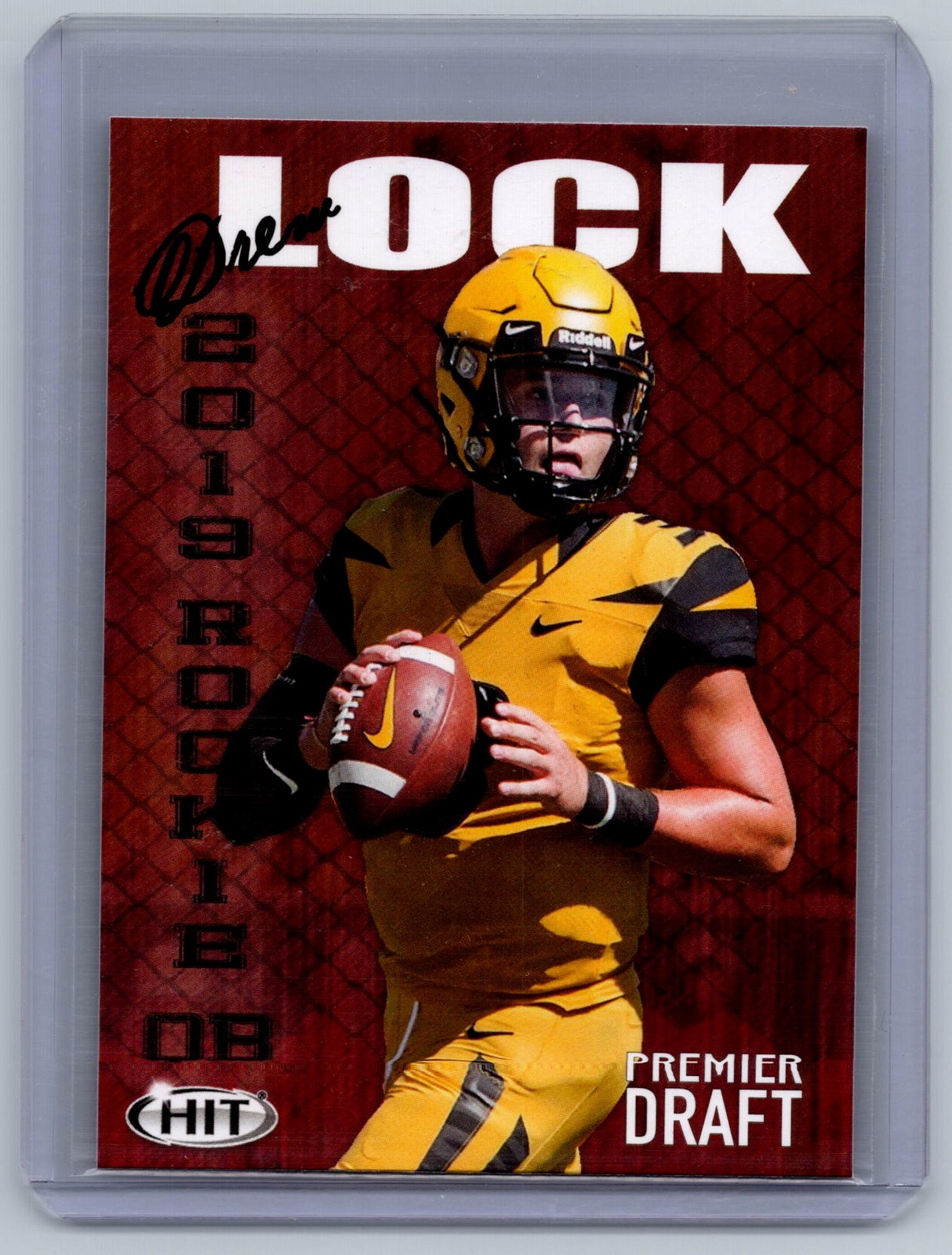 2019 SAGE HIT #8 Drew Lock Silver