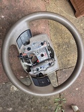 Ford Crown Victoria Steering Wheel P71 P7b Rare Med Dark Parch Cruise Control