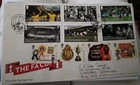 GB ROYAL MAIL FDC DAY COVER 2022 F A F.A. CUP FOOTBALL STAMP & EX SHEET WRITTEN