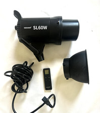 Neewer SL-60W Video Light White Open Box with remote - used a few times