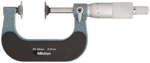 Mitutoyo GMA25 Gear Thickness Micrometer 0-25mm, Ratchet Stop, New