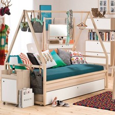 Spot Kids Tipi Bed Trolley With Trundle Drawer. Great Condition, RRP £715