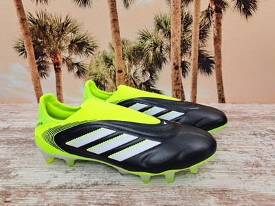 Adidas Copa Pure 3 Elite Laceless FG Cleats Black JH6302 Men's