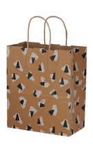 SSWBasics Medium - Retro Paper Shopping Bags - Case of 100