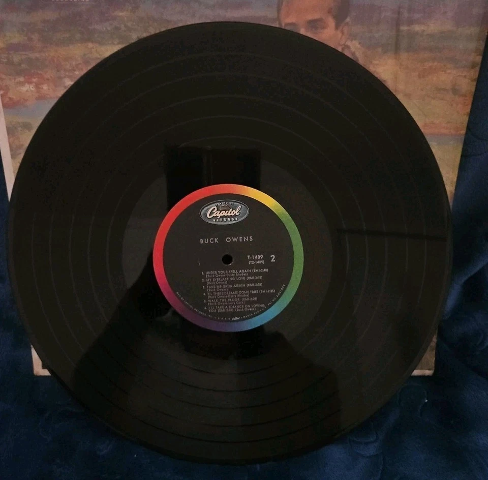 Buck Owens ~ Self Titled • BUCK OWENS ▪︎ Vinyl LP Capitol First Press Mono - Image 4 of 4