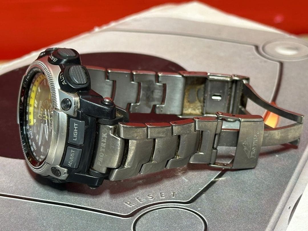 CASIO Pro Trek PRW-5000T-7JF 5114 Tough Solar Multiband6 Analog