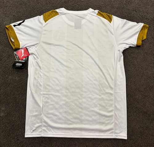 NEW A-League All Stars Soccer Jersey Football Shirt AUTHENTIC Gold Australia L - Picture 10 of 11
