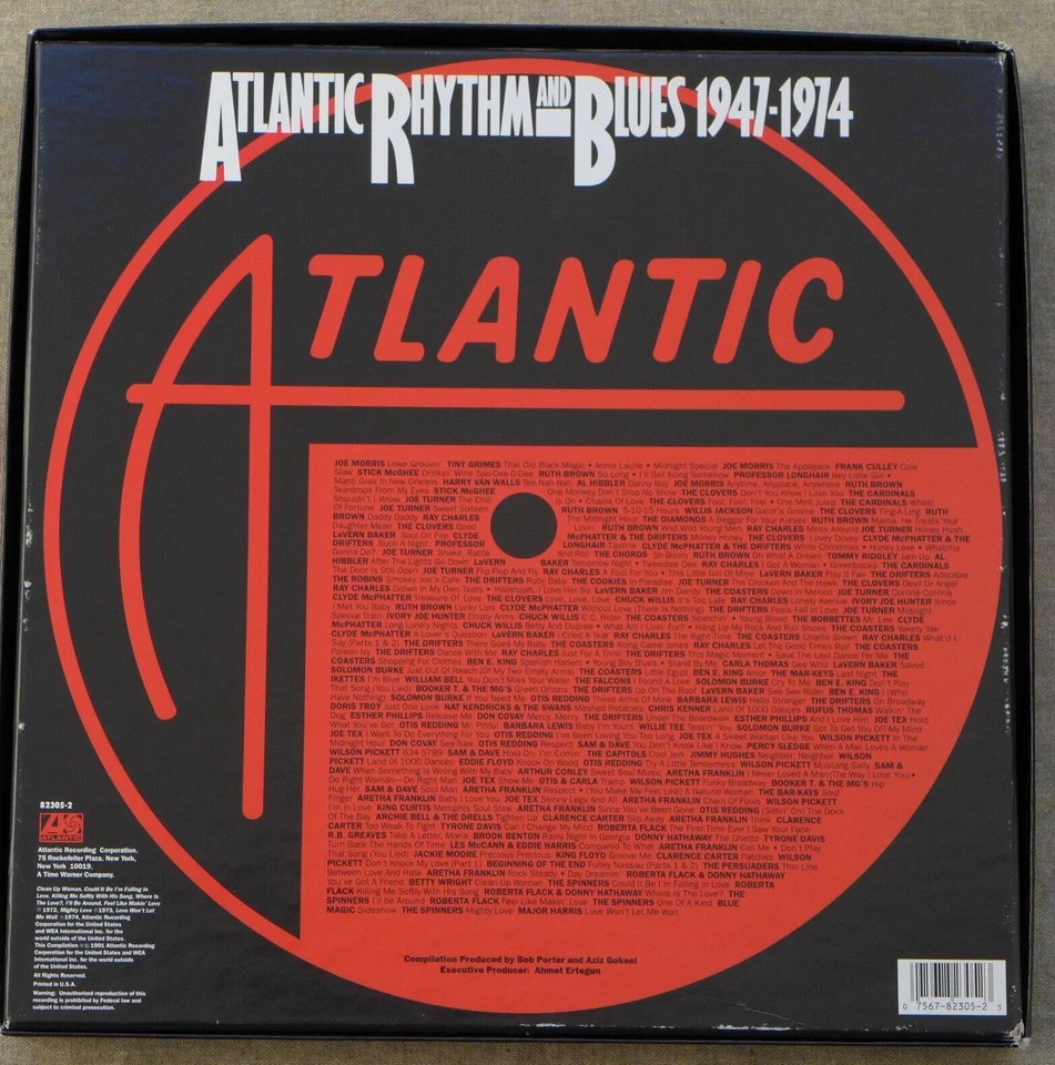 ATLANTIC RHYTHM AND BLUES 1947-1974 (8 CDs, 203 Tracks) - Made in USA - Bild 2 von 4