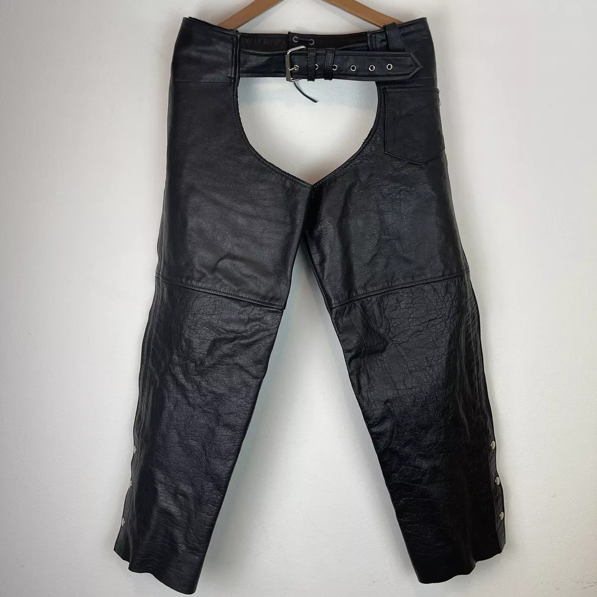 Womens leather hotsell chaps xl