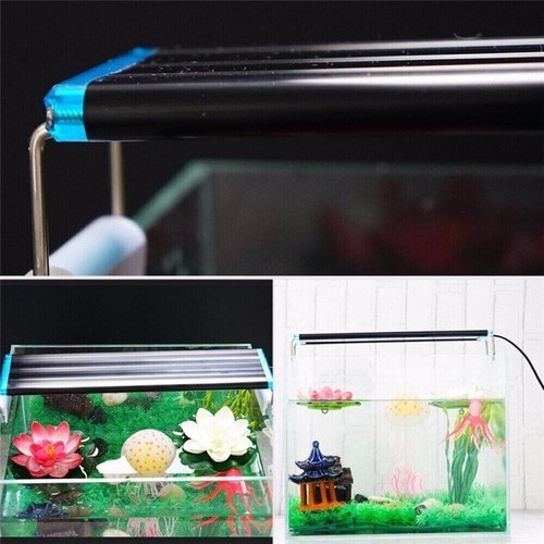 PLAFONIERA LAMPADA LED ACQUARIO SLIM 30/45/60/80/100/120 luce bianco freddo - Foto 4 di 5