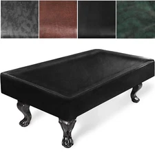 Heavy Duty Leatherette Billiard Table Cover Waterproof for Pool Table 9ft Fitted