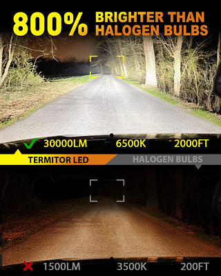 Faros Led H4 Hb2 9003 Luces Altas Y Bajas 6000k/8000k | Meses Sin Interés - Foto 8