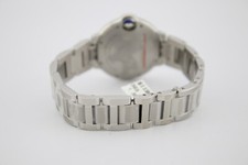 CARTIER BALLON BLEU 33MM STAINLESS AUTOMATIC DIAMOND ENCRUSTED WATCH WSBB0044 8