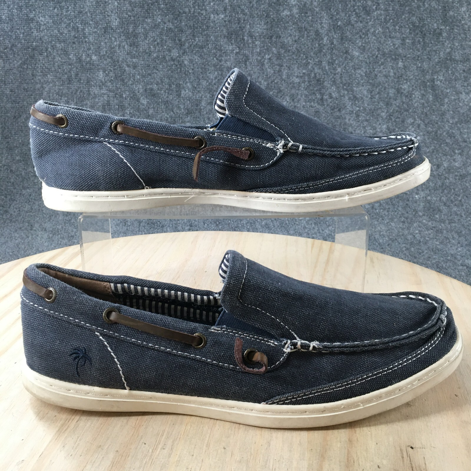 Margaritaville Shoes Mens 12 Dock Boat Blue Canvas Sl… Gem