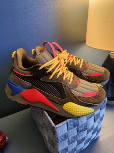 Pre-owned Puma RS-X Militia Shoes Size 6C 24cm Eur 38 Kids 385899-01