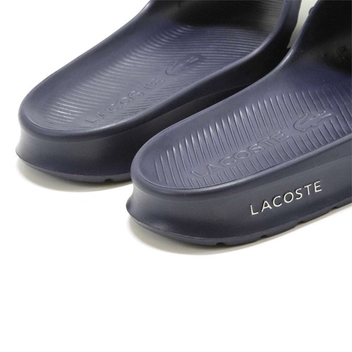 NEW Lacoste Men's Croco Slide Open Toe Sandals