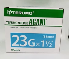 Terumo 23G X 1 1/2" (0.60X38Mm) 100 Each/Pack