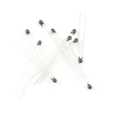 100Pcs NTC Thermistor Resistor NTC-MF52AT 5K OHM  ±5% B: 3950 ±1%