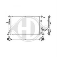 Diederichs KüHler WasserküHler MotorküHler Aluminium FüR Mazda 5 CR19