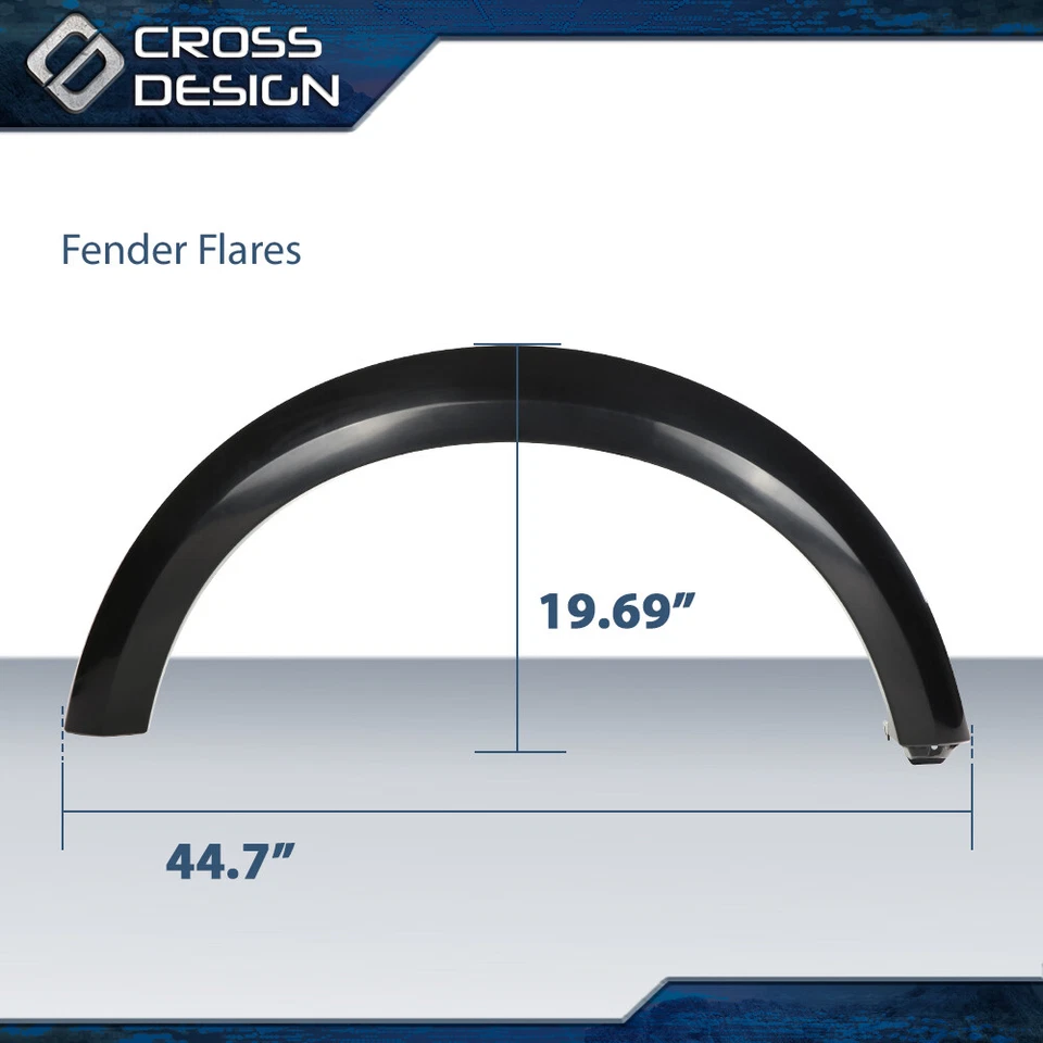 Ajuste para Land Rover LR3 LR4 LR010631 guardabarros delantero derecho acampanado arco de rueda moldura Foto 3 de 4