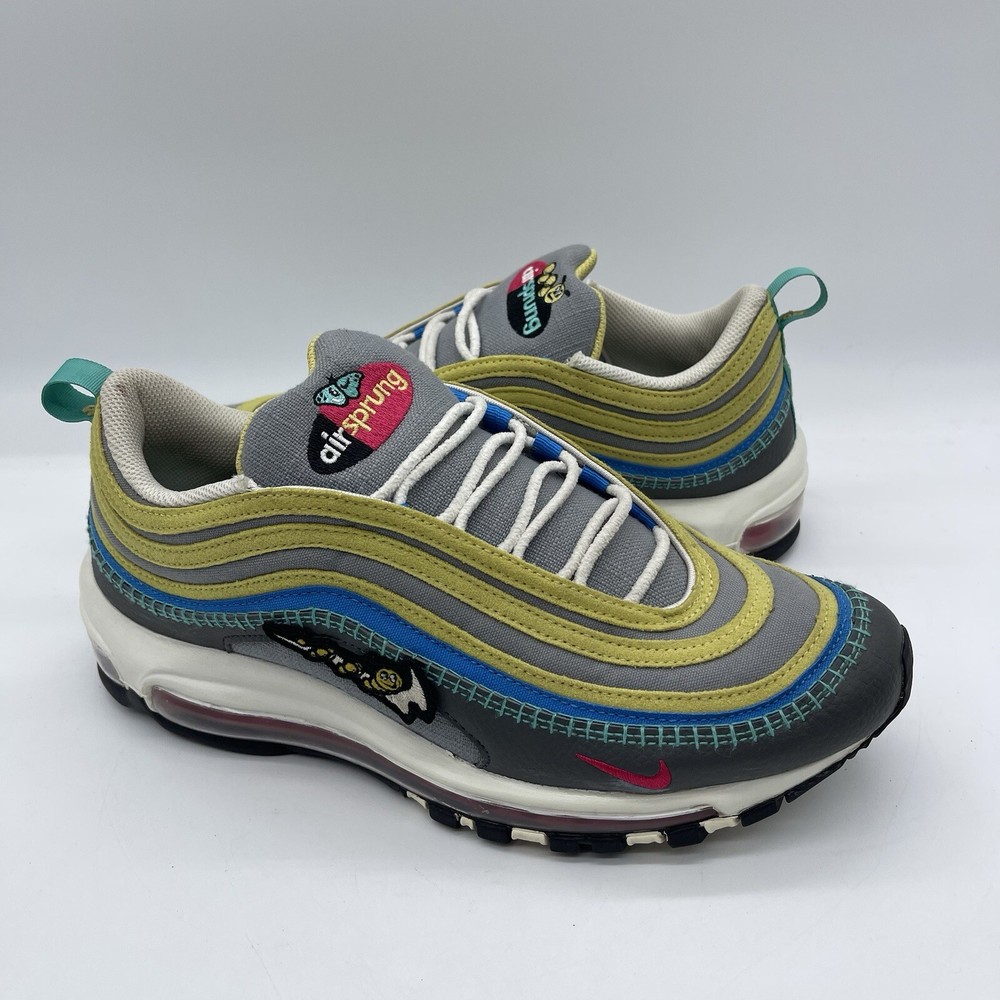 Nike Air Max 97 SE Air Spring Men's Size 9 Running Sneakers DH4759-001 Iron Grey