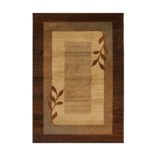 Home Dynamix Royalty Clover Modern Area Rug, Brown Multi, 9'2" X 12'6" rectan...