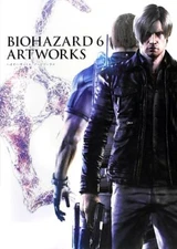 Resident Evil 6 Art Works Fan Book Biohazard Design Illustration Japan Import