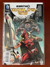 Earth 2 Worlds End #9 NM 9.4 Bag and Board Gemini Mailer