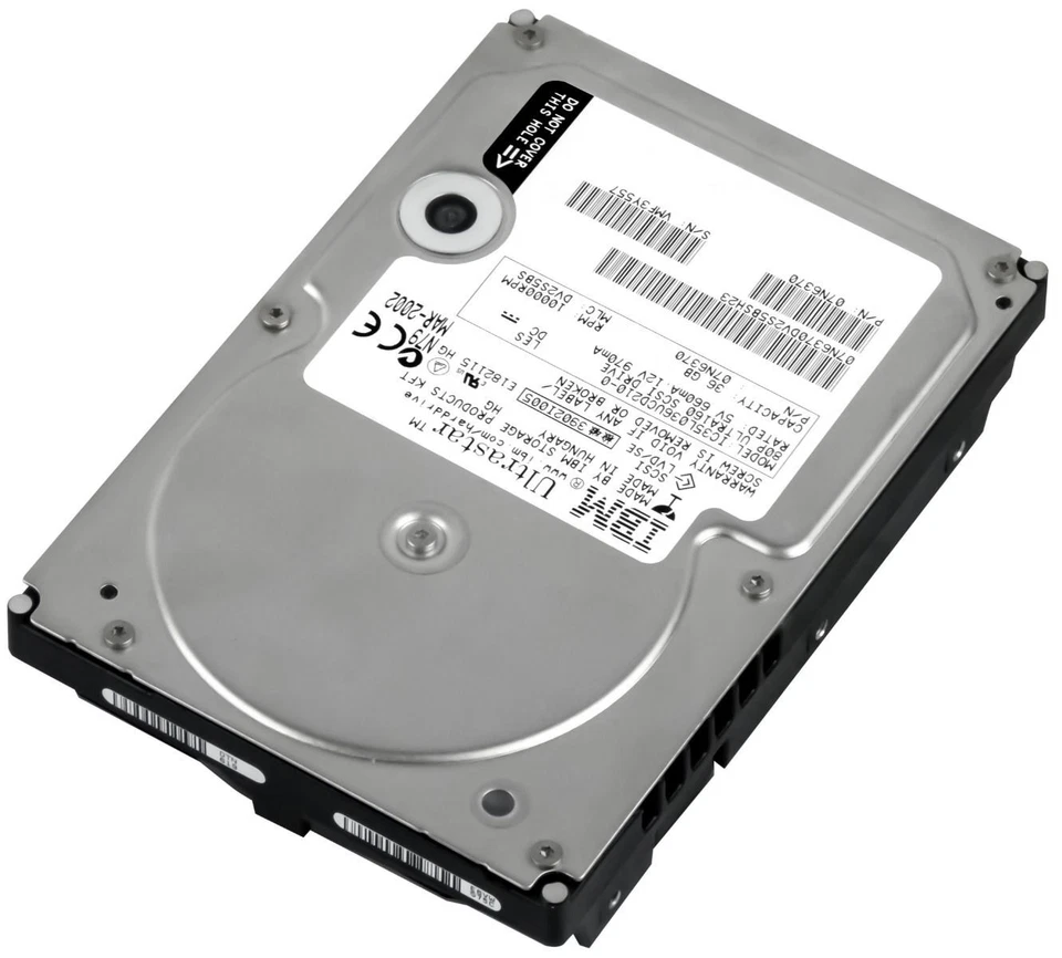 Disk IBM 07N6370 36GB 10000U/Min 4MB SCSI U160 IC35L036UCD210-0 3.5'' Pollici - Image 3 of 3