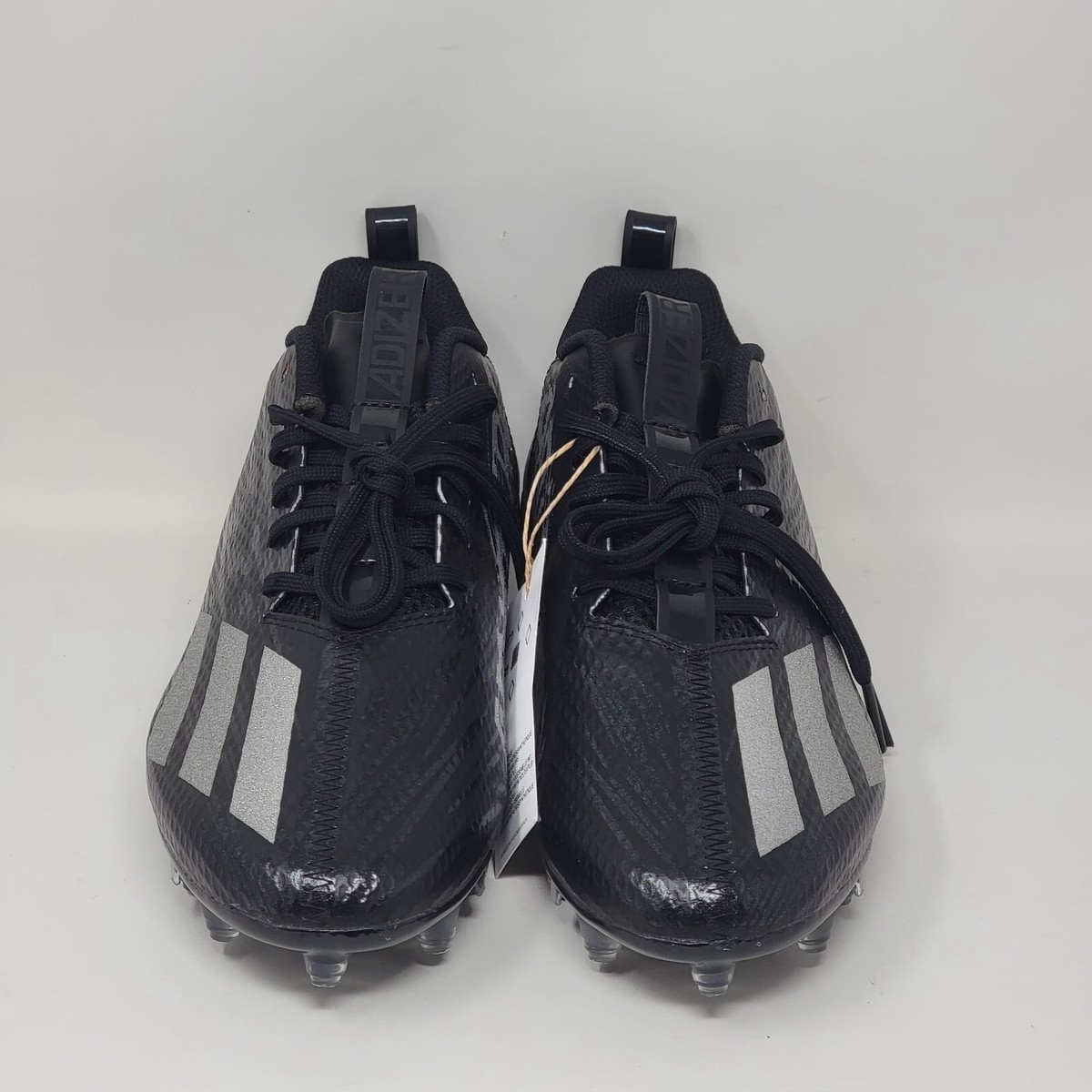 Adidas adizero Spark Black Gray Football Cleats GV9085 Men display picture 2
