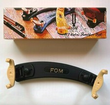 Violin Shoulder Rest Support for 1/2 Violin Adjustable Black Pad