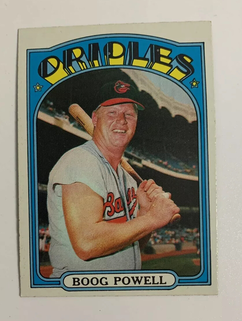 1972 Topps Boog Powell # 250 Baseball Card Baltimore Orioles | eBay