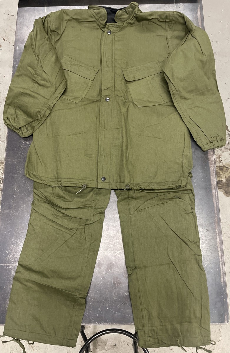 ジャケット・アウター U.S Army Chemical Protective Jacket USGI Chemical Protective Suit Coat, Woodland Camo - Venture