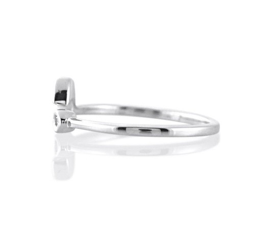 DAILY WEAR GIFT 14K WHITE GOLD OVER ROUND DOLPHIN SOLITAIRE ADJUSTABLE TOE RING - Picture 2 of 2
