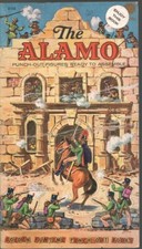Alamo Punch Out Figures Ready To Assemble -GF168 1960- Davy Crockett
