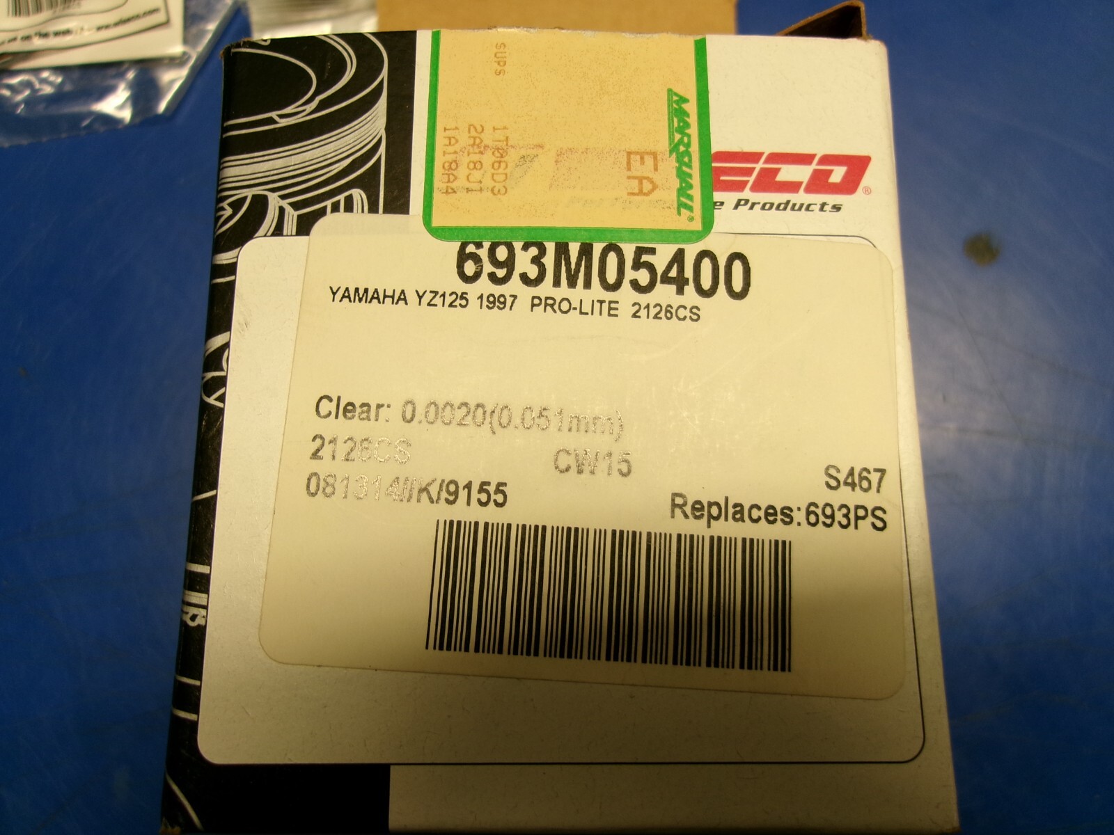 WISECO YAMAHA 1997 YZ125 693M05400 54.00MM eBay