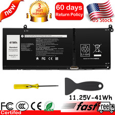 41Wh G91J0 Battery for Dell Latitude 3520 3420 3320 3330 Inspiron 3530 5310 5410