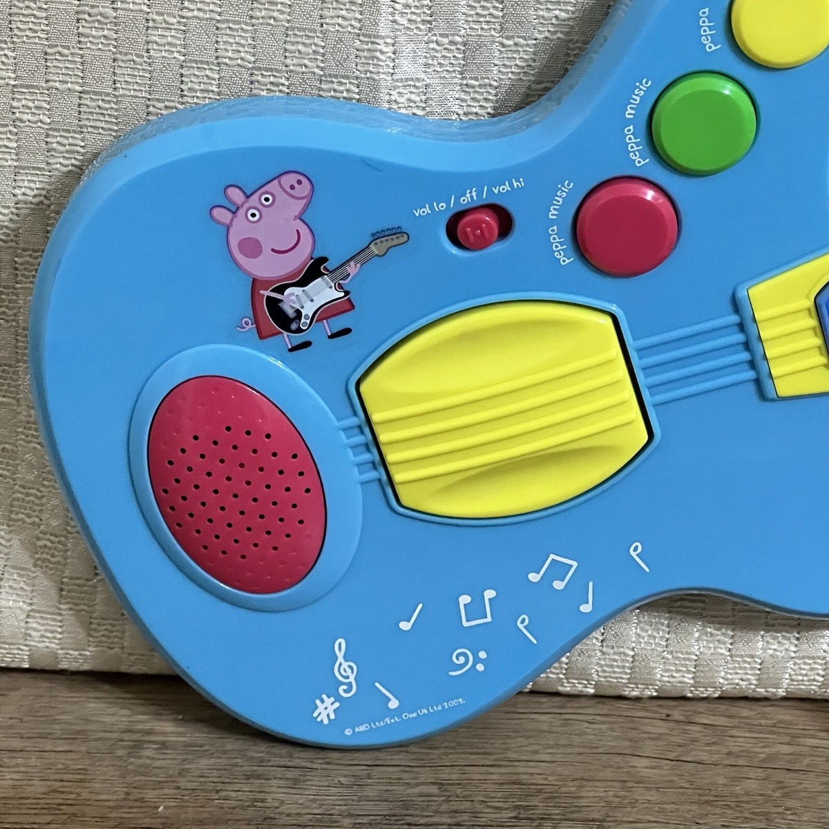 Peppa Pig Kids Musical Fun Stuff Educational Guitar play music toy