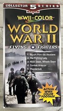 Vintage World War II In Color - Flying Fighters - 5 Pack VHS, 2001 