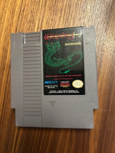 Wizardry: Proving Grounds of the Mad Overlord (NES) tested, working