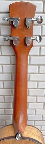 Alulu Solid Curly Maple Cat Inlaid Concert Ukulele Hard Case UPC132 - Picture 11 of 16