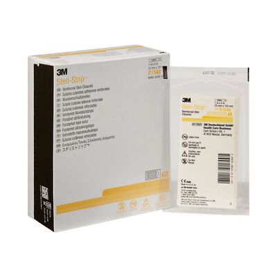 3M Steri-Strip Skin Closure Strip, 1 x 5 in. (CS/100) | eBay