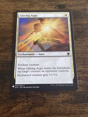 Glaring Aegis Dragons of Tarkir 18/264 MTG Magic The Gathering D898*
