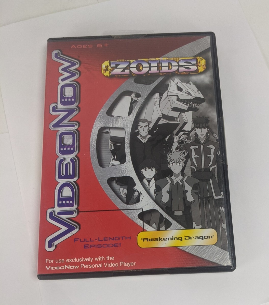 Video Now Animated Playing Disc ZOIDS Awakening Dragon Full-Length