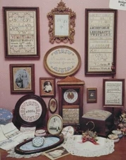 VINTAGE! Sister Samplers 1939 Counted Cross Stitch Leaflet, Margaret & Margaret 