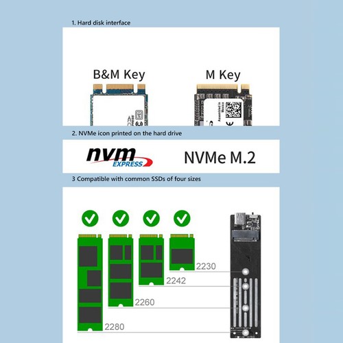 Obudowa SSD RGB z wentylatorem JMS583 10 Gb/s Obudowa SSD do klucza M/B M - Zdjęcie 12 z 12