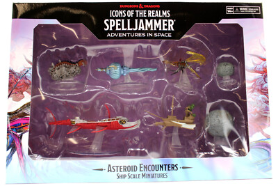WZK96181 D&D Icons of the Realms: Ship Scale - Asteroid Encounters