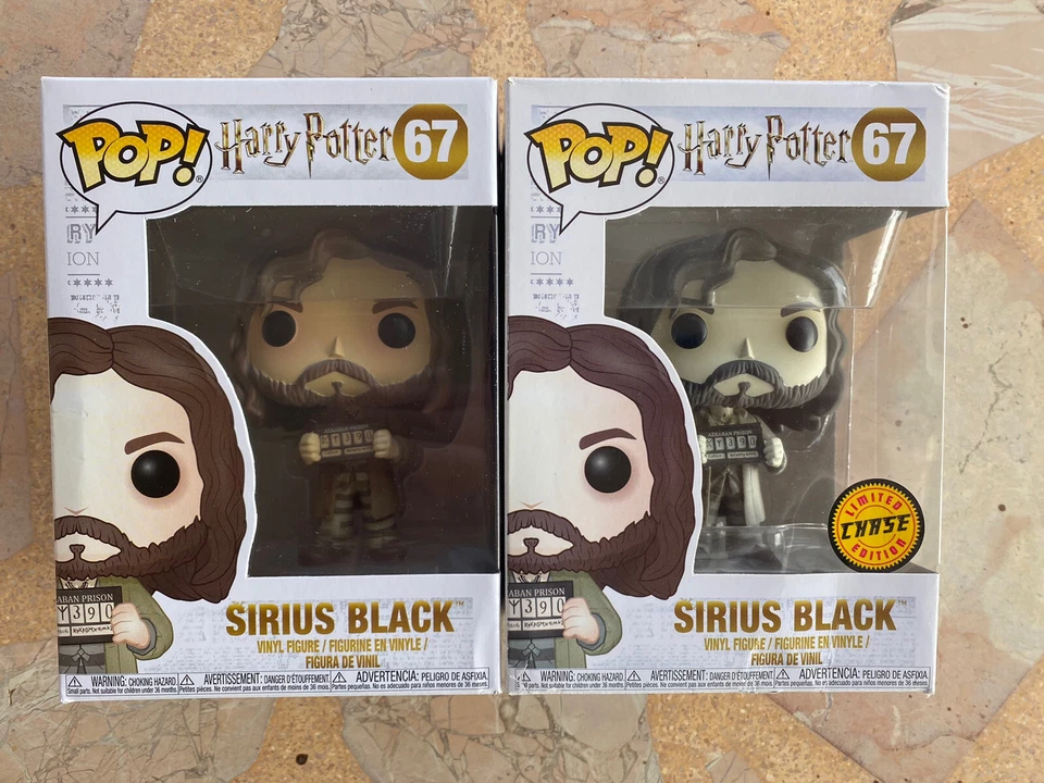 Funko Pops! Pack Sirius Black #67 (Chase/Normal) de la película Harry Potter - Imagen 1 de 4